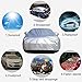 Kayme Car Covers For Automobiles Waterproof All Weather Sun Uv Rain Protection With Zipper Mirror Pocket Fit Suv Jeep (178 To 187 Inch) YL