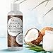 Fractionated Coconut Oil for Skin Therapeutic Carrier Oil Moisturizer for Face and Body Natural Anti Aging Eye Cream Aromatherapy Massage Oil and Anti Frizz Leave In Conditioner for Dry Damaged Hair
