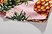 SSLR Hawaiian Shirt for Men, Pineapple Shirt Casual Button Down Cotton Short Sleeve (Large, Pink)
