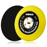 Neiko 30267A Flexible Edge Hook and Loop PU Backing Pad for DA Sander Polisher Buffer | 6-Inch, 10,000 RPM, 5/16"-24 Thread