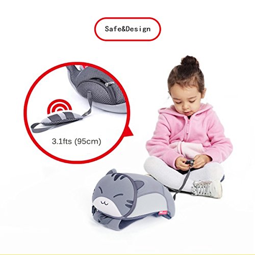 OFUN Toddler Safety Harness Backpack, Zoo Little Kids Backpack with Leash