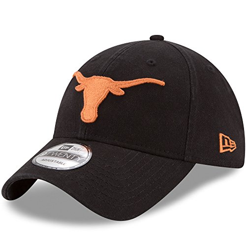 Texas Longhorns New Era Core Classic Twill 9TWENTY Adjustable Hat Black
