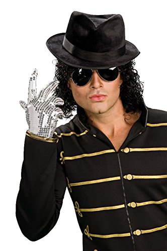Rubie's - M Jackson Silver Child Glove