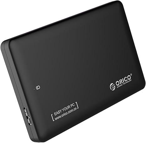 ORICO sin Herramientas Carcasa de Caja de Unidad de Disco Duro Externo (2,5, USB 3.0 A SATA III para 7 mm/9,5 mm 2,5 Pulgadas SATA HDD y SSD [Apoyo 2tb y UASP]: Amazon.es: Electrónica