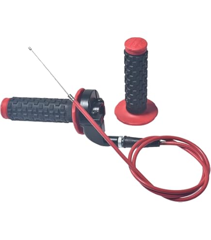 Cilindro Husqvarna Cr 125 Manopola Acceleratore Con Cavo E Interruttore Kill Per Mini Moto Coleman CC100X, CT200U-EX, EXR Twist Grip Con Kill Switch