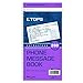 TOPS Phone Message Book, Carbonless Duplicate, 4 Messages per Page, 200 Set per Book (4002)