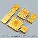 WELRDFG 18K gold-plated necklace 5MM men's and women's necklace Figaro chain length 18-32 inches