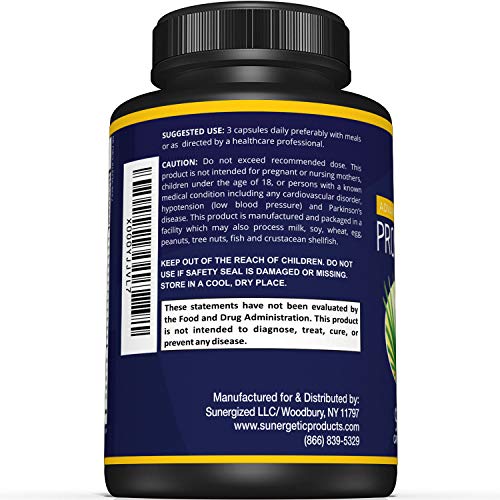 Premium Prostate Supplement – Powerful Prostate Support Capsules – Includes Saw Palmetto Extract & 30 Herbs for Prostate Health Support – 90 Capsules