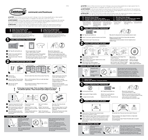Command Picture Hanging Kit, Hang up to 15 Pictures, Including Picture Hanging Strips, Poster Strips & Picture Hangers for Home Decor, Damage-Free Hanging with Command Strips