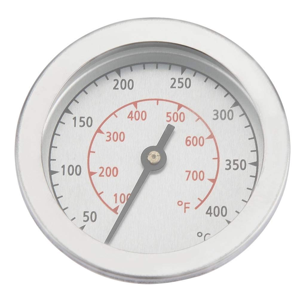 100~700 BBQ Grill Thermometer Temperature Gauge Analog Dial Double Scale Double Scale
