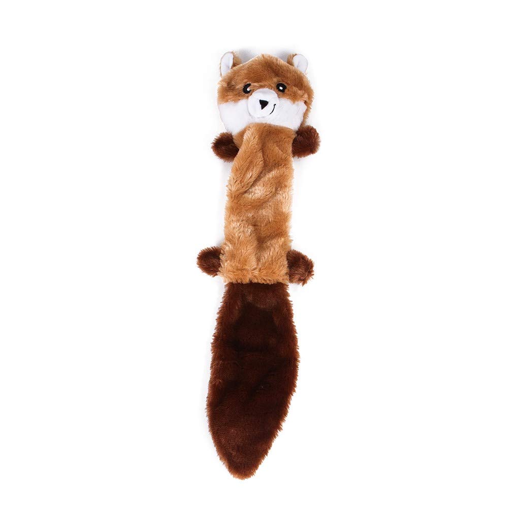 Caerling 3Pcs Pet Sounding Toy Pet Molar Toy Toy Sound Plush Toys Raccoon Squirrel Dog Toy Pet Puppy Plush Sound Chew Squeaker Squeaky (One size, Colorful)