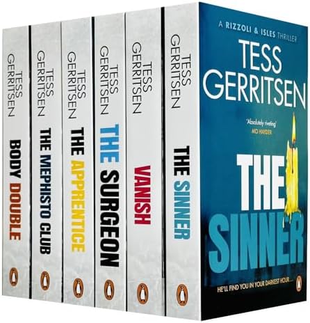Tess Gerritsen Rizzoli & Isles Series 6 Books Collection Set(The