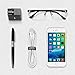 Anker Powerline+ Lightning Cable (10ft) Durable and Fast Charging Cable [Double Braided Nylon], MFi Certified for iPhone X / 8/8 Plus / 7/7 Plus / 6/6 Plus / 5s / iPad and More (White)