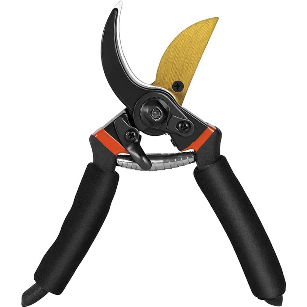 1 PC Secateurs, Professional Secateurs, Garden Shears, Garden Secateurs, Garden Scissors, Bypass Pruning Shears, Shears for Gardening, Secateurs for Trees, Plants, Hedges, Flowers