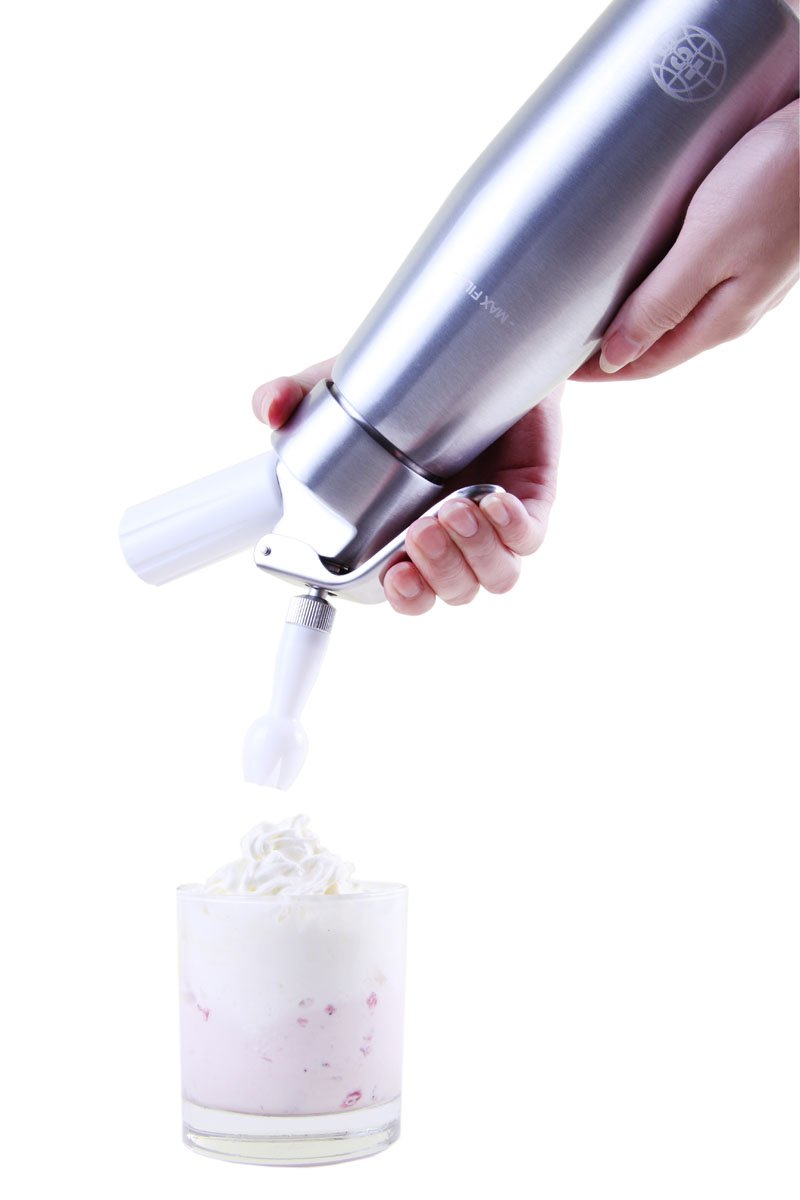 ICO Aluminum Cream Whipper Culinary Whipped Cream Dispenser 500 ml