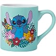 Silver Buffalo - Grande Tasse Lilo & Stitch 750 Ml - Céramique, Motif Tropical, Officielle