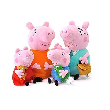Unbekannt DS *4 Figuren* Peppa Wutz Familie *30 + 19 cm* PLÜSCH Pig