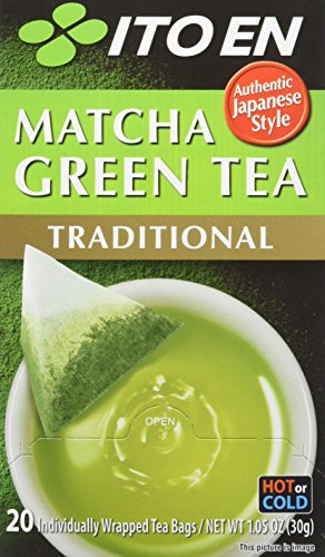 ITO EN Matcha Green Tea, Traditional, Tea Bags (20 Count)