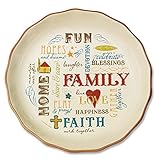 Abbey Press 401349 Pie Plate Family