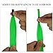 Goture Fishing Rod Storage Covers Sleeve Sock Protector Rod Glove Green