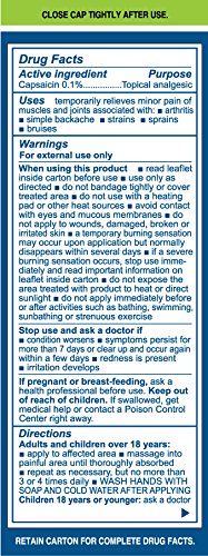 Earth's Care Arthritis Cream 2.4 OZ. / No Parabens,Colors or Fragrances / Not Tested on Animals