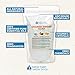 Orange Ginger Bath Salt 32 Ounces Epsom Salt with Natural Ginger and Orange Essential Oils Plus Vitamin C in BPA Free Pouch with Easy Press-Lock Seal