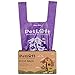 Petloft Dog Poop Bags with Easy Tie Handles,300 Count scented, Durable EPI Biodegradable Environment Friendly Dog Waste Bag Poop Bag,Purple (Purple, Lemon Scented)