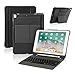 New iPad 9.7 2017 / iPad Pro 9.7 Keyboard Case with Pencil Holder, Wireless Bluetooth Keyboard with Shockproof Heavy Duty Impact Back Cover for iPad Pro 9.7 / iPad 9.7 2018 / 2017 / iPad Air / Air 2