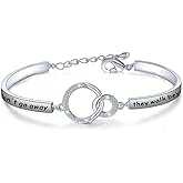 Zuo Bao Memorial Bracelet In Memory Of Dad Mom Sympathy Gift Those We Love Don't Go Away They Walk Beside Us Every Day Loss Jewelry for Her