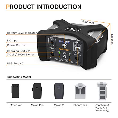 Energen 2019 DroneMax A20 Plus (A20P) 207WH Portable Drone