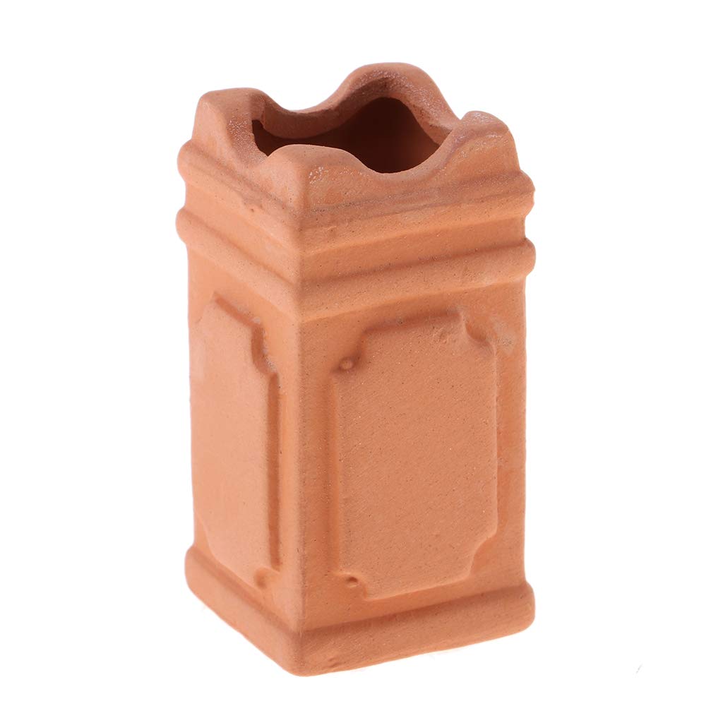 1 12 Dollhouse Miniature Furniture Brown Ceramic Flower Pot Plant Pot Life Scenes Decoration Kids Play House Toy Mimbarschool Com Ng
