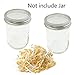 Stainless Steel Sprouting Kit for Mason, iPad & Phone. Include Sprouting Stands & Sprouting Lids, Used to make Sprouts, Broccoli, Lentil Seeds. - 2 Set