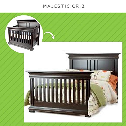Full Size Conversion Kit Bed Rails for Munire Cribs (Espresso) Pricepulse