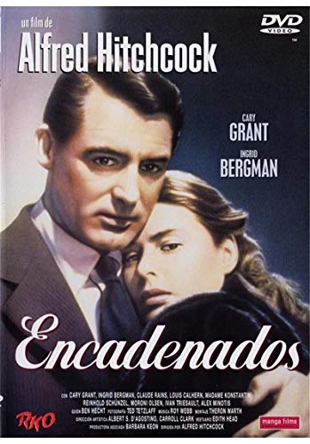 Encadenados Dvd Amazon Es Cary Grant Ingrid Bergman Claude Rains Louis Calhern Leopoldine Konstantin Reinhold Schunzel Moroni Olsen Ivan Triesault Alfred Hitchcock Cary Grant Ingrid Bergman Cine Y Series Tv