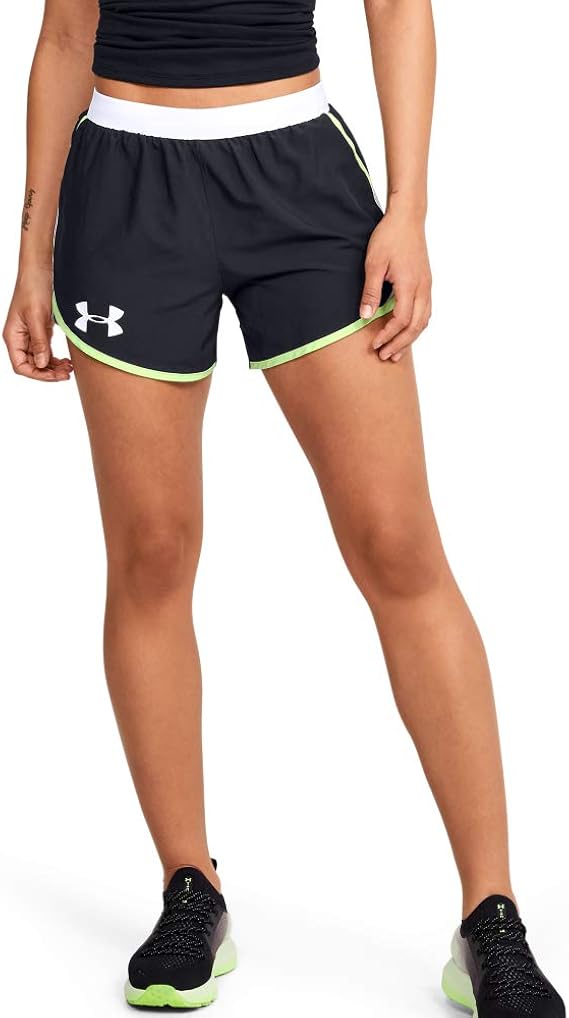 Amazon アンダーアーマー フライバイ 2 0 ワードマーク ショーツ ランニング レディース ショート ハーフパンツ 通販