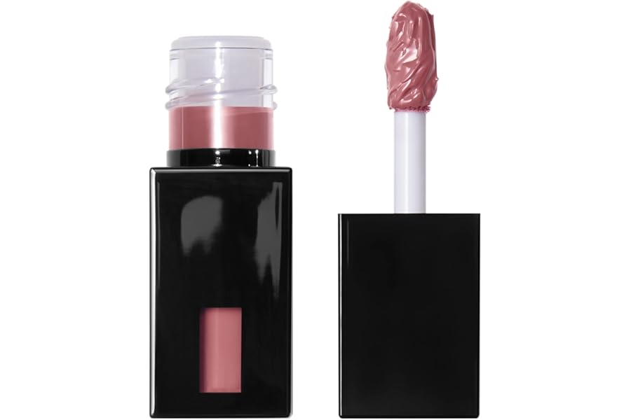 e.l.f. Glossy Lip Stain, Long-Lasting, Lightweight Lip Stain For A Sheer Pop Of Color & Subtle Gloss Finish, Vegan & Cruelty-Free, Pinkies Up