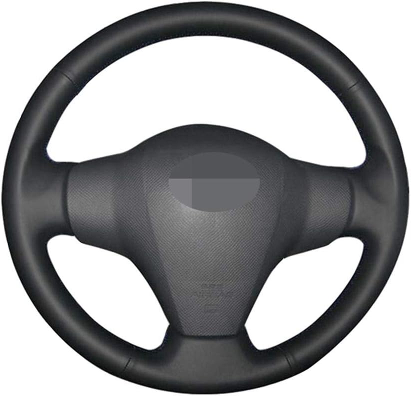 Lenkradbezug Für Toyota Corolla 2004-2006 & RAV4 2005 - Handgenähtes Kunstleder Mit Roter Naht