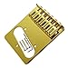 Gold Tele Bridge Electric Guitar Saddle Bridge Top Load for Fender Tele Replacement