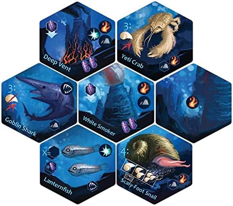 Red Raven Games 26 - Deep Vents, Black, White, Blue, Green, Medium to Large - Image 3