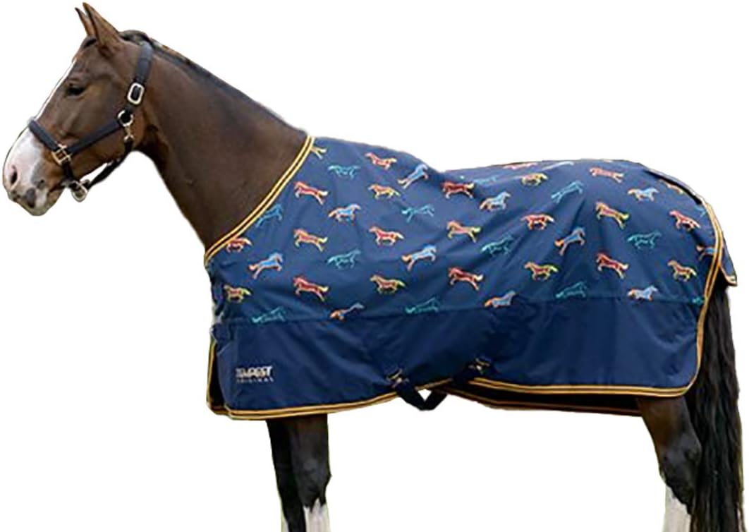 Feuille D'Écurie Shires Tempest Originale - Bleue - Taille 6'9'' - Légère