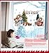 Tuscom Christmas Tree Xmas Gift Removable Wall Sticker Art Home Decor Decal (31.49x17.71 inch)