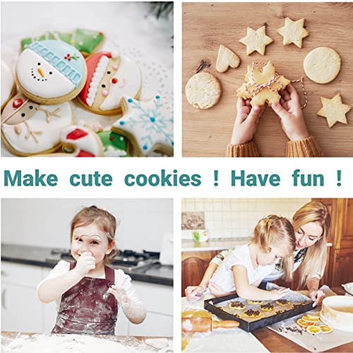 Cookie Cutters, 12 PCS Cookie Cutter for Kids, for Daily Home Baking