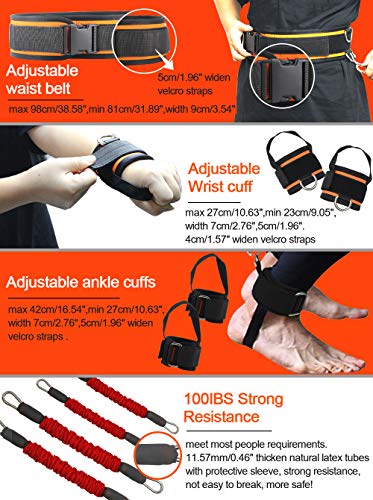 KIKIGOAL-MMA-Boxing-Training-Resistance-Band-Set-Enhance-Explosive-Power-Strength-and-Agility-Training-Equipment-for-Muay-ThaiKarate-CombatFitnessBasketballVolleyballFootball-Vertical-Jump