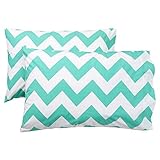 Santa Cruz Turquoise Chevron Twin Extra Long Sheet Set, Twin XL