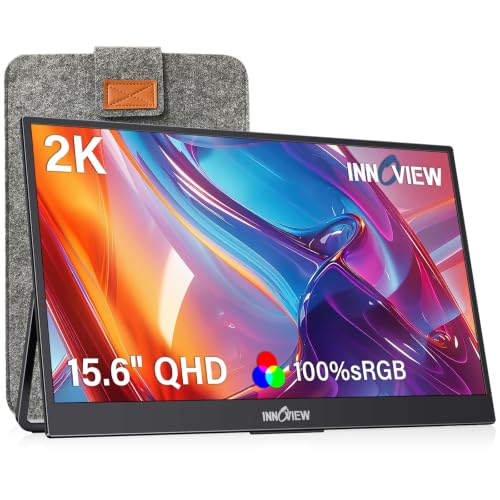 InnoView 15.6" QHD Portable Monitor