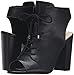 Jessica Simpson Women's Klaya Ankle Bootie, Black, 8.5 M US