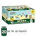 GoGo squeeZ Applesauce on the Go, Variety Pack (Apple Apple/Apple Banana/Apple Mango), 3.2 Ounce (20 Pouches), Gluten Free, Vegan Friendly, Healthy Snacks, Unsweetened, Recloseable, BPA Free Pouches