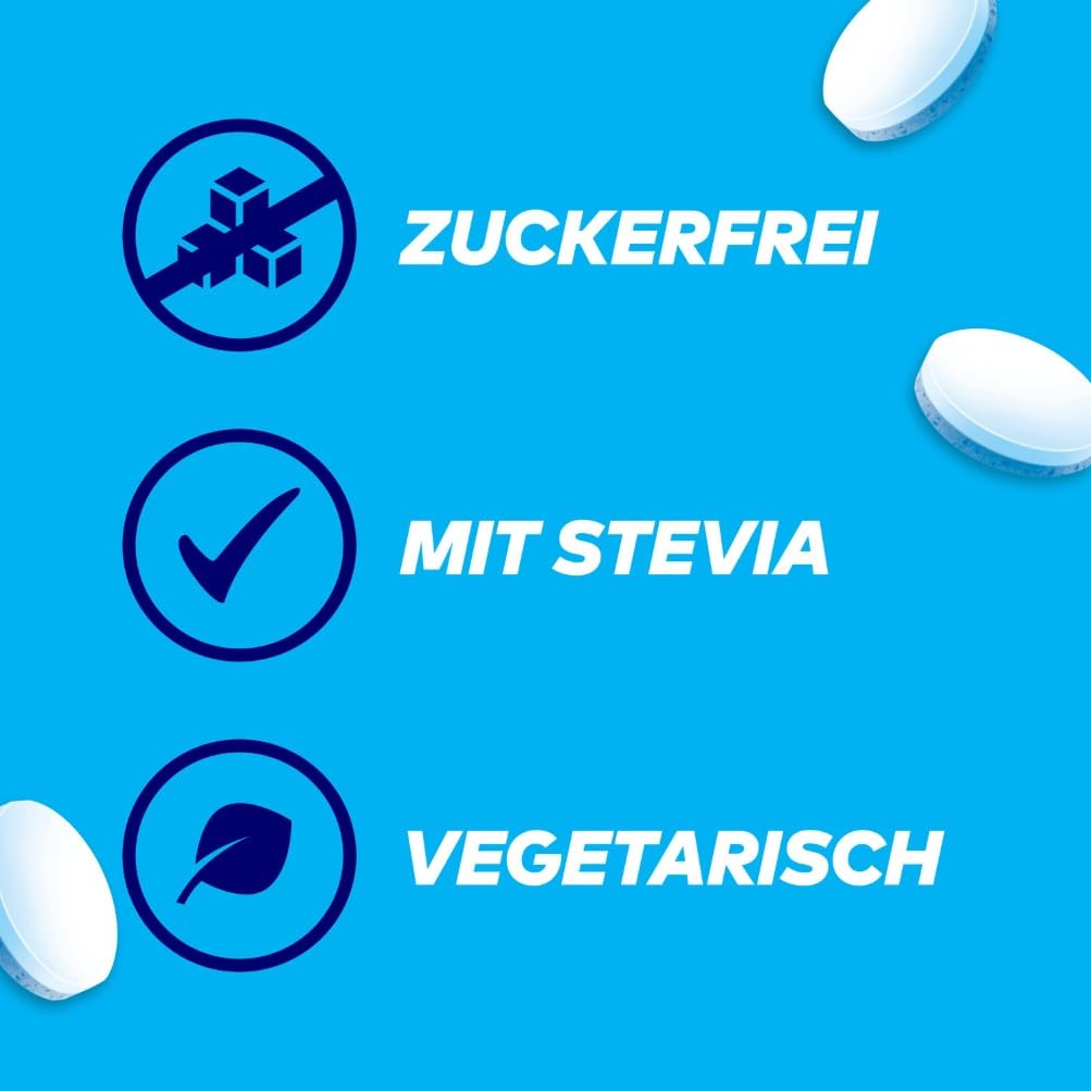 Extra Professional Mint Zuckerfreie Lutschpastillen, Multipack mit 6 x 70 Lutschbonbons, Süßigkeiten mit Minzgeschmack, Xylitol Mints, Lutschbonbons für frischen Atem 5