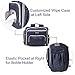 Yodo Convertible Diaper Bag Backpack, Multi-function Backpack for Baby Care Daily Out Walking, Stylish & Durable with 12 Pockets, Denim Blue