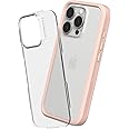 RhinoShield Modular Case Compatible with [iPhone 16 Pro] | Mod NX - Customizable Shock Absorbent Heavy Duty Protective Cover 3.5M / 11ft Drop Protection - Blush Pink